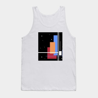 Abstract shapes and forms in space. Tank Top